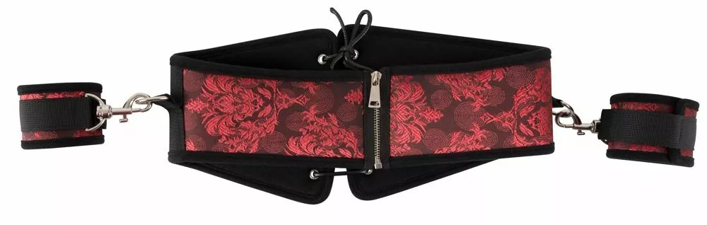 Bad Kitty Bondage Set Asia - Zwart / Rood 9 Bad Kitty Bondage Set Asia - Zwart / Rood - Afbeelding 9