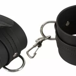 Bondage Set Vegan Fetish - Zwart OP=OP -Lingerie Setjes Verkoopwinkel bondage set vegan fetish zwart handboeien