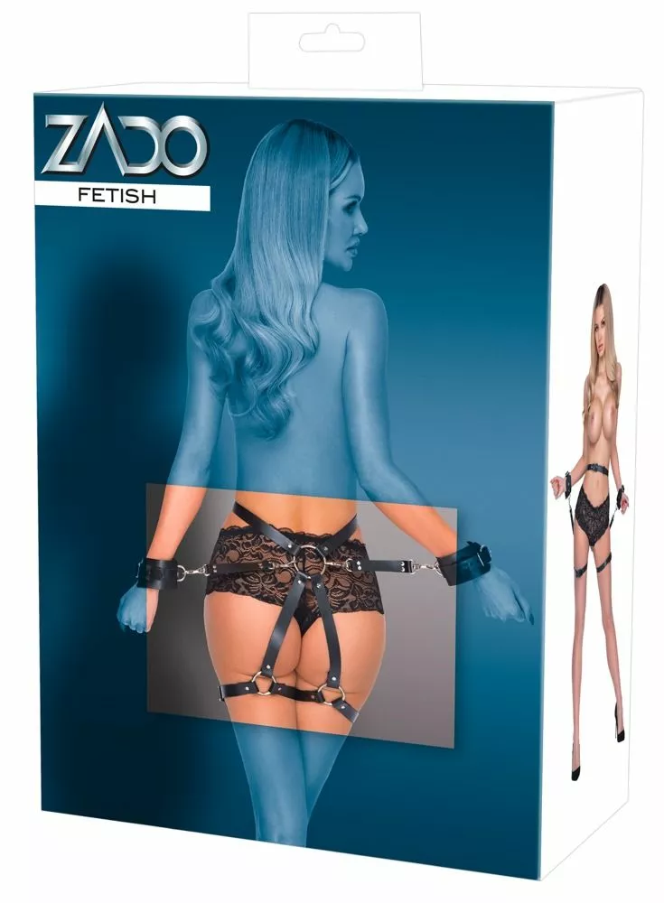 Zado Bondage Taille Riem En Been Boeien 8 Zado Bondage Taille Riem En Been Boeien - Afbeelding 8