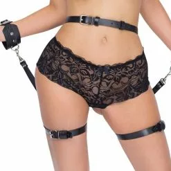 Zado Bondage Taille Riem En Been Boeien 11 Zado Bondage Taille Riem En Been Boeien -Lingerie Setjes Verkoopwinkel bondage taille riem en been boeien 4