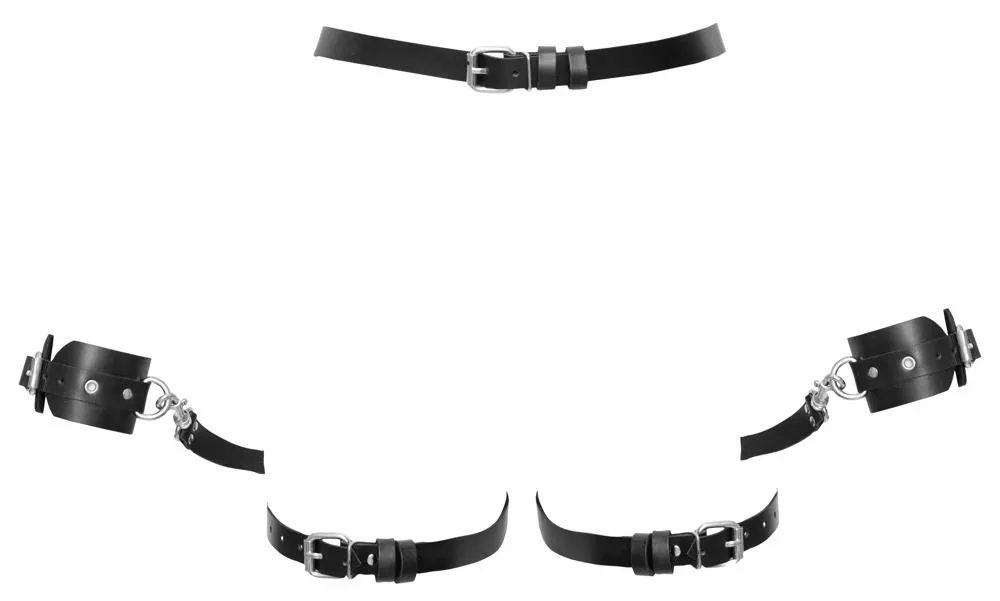 Zado Bondage Taille Riem En Been Boeien 6 Zado Bondage Taille Riem En Been Boeien - Afbeelding 6