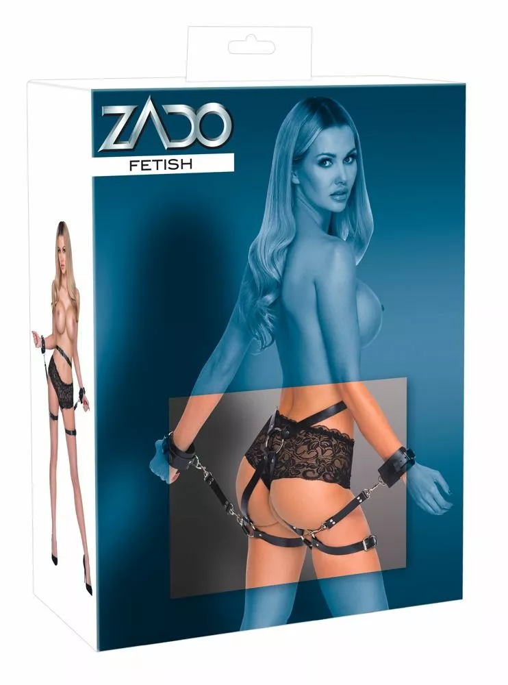 Zado Bondage Taille Riem En Been Boeien 3 Zado Bondage Taille Riem En Been Boeien - Afbeelding 3