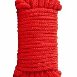 Guilty Pleasure Zacht Bondage Touw 10 Meter - Rood