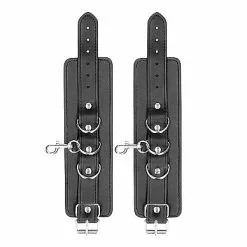 Ouch! Bonded Leather Hogtie Met Hand- & Enkelboeien -Lingerie Setjes Verkoopwinkel bonded leather hogtie met hand enkelboeien 9