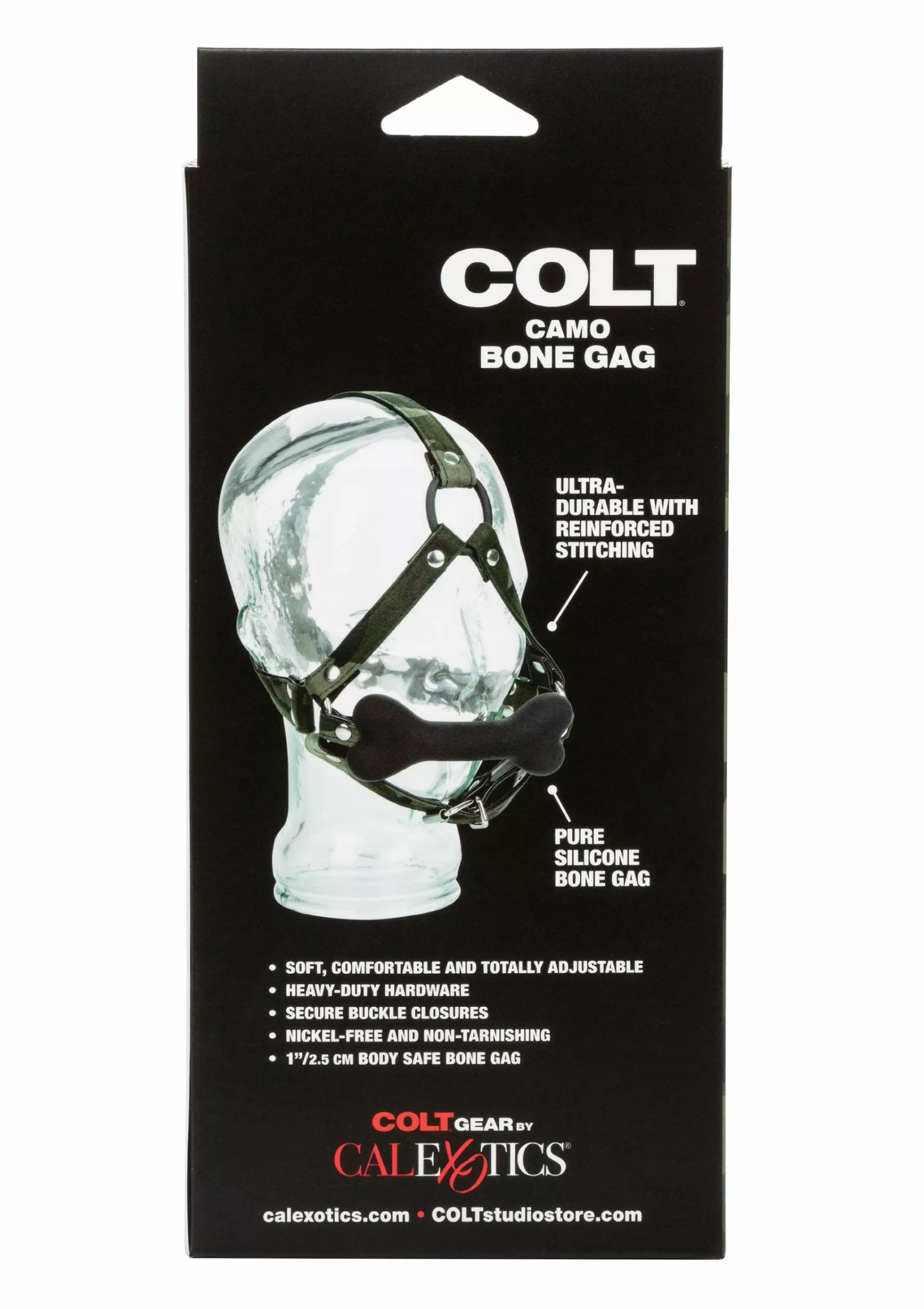 Colt Bone Gag - Camouflage 2 Colt Bone Gag - Camouflage - Afbeelding 2