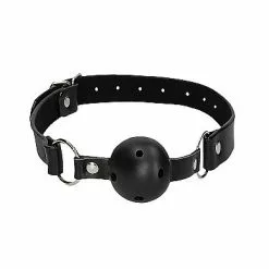 Ouch! Breath Ball Gag - Zwart