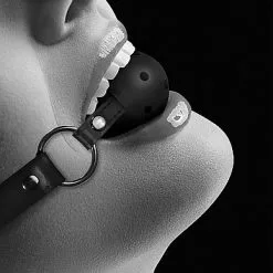 Ouch! Breath Ball Gag - Zwart 15 Ouch! Breath Ball Gag - Zwart -Lingerie Setjes Verkoopwinkel breath ball gag zwart 8