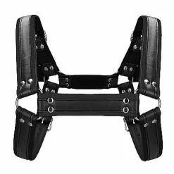 Ouch! Buckle Bulldog Harness - Zwart-S / M -Lingerie Setjes Verkoopwinkel buckle bulldog harness s m zwart los