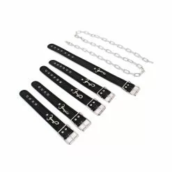 BLACK LABEL Budget Body Restraints Set Zwart 7 BLACK LABEL Budget Body Restraints Set Zwart -Lingerie Setjes Verkoopwinkel budget body restraints set zwart open