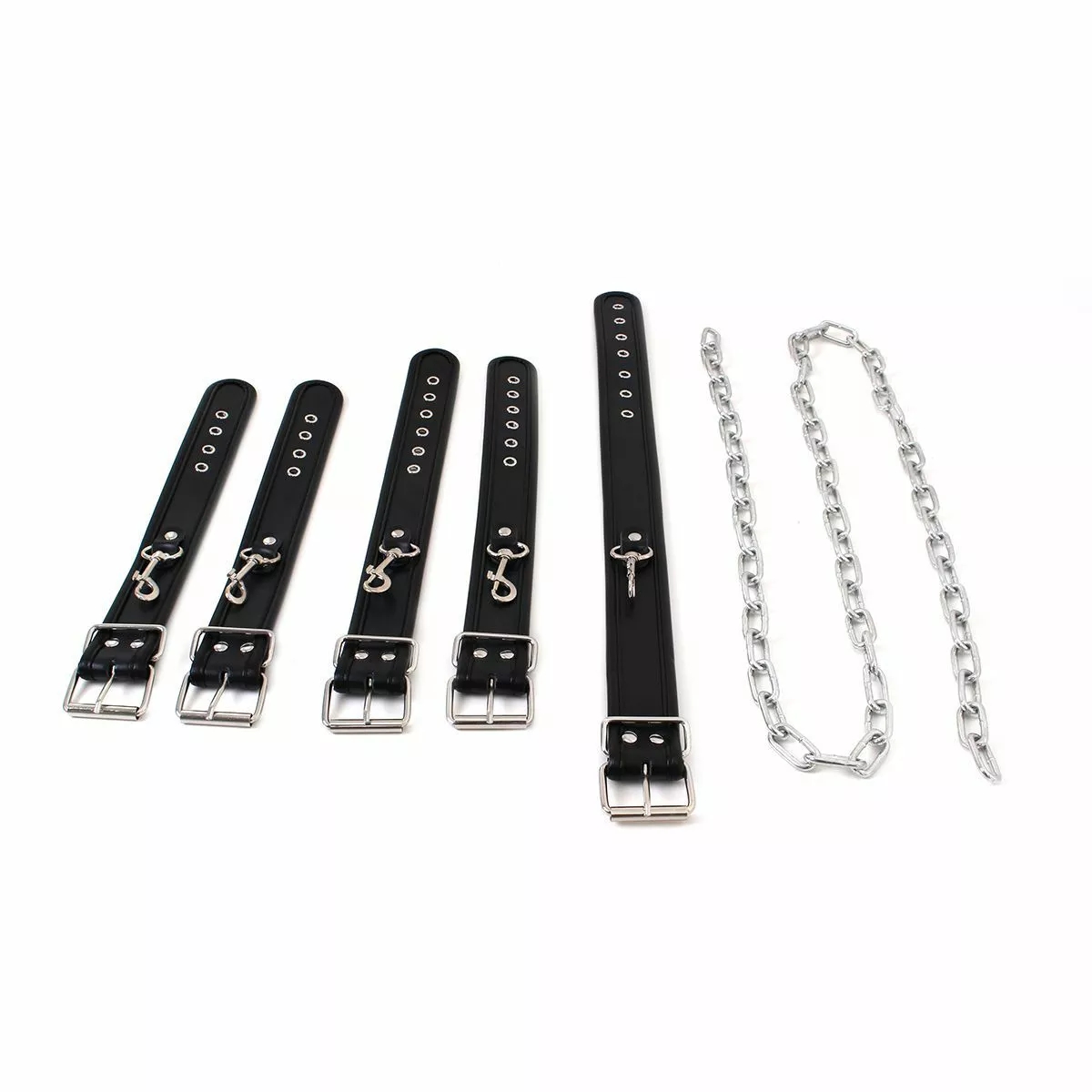 BLACK LABEL Budget Body Restraints Set Zwart 5 BLACK LABEL Budget Body Restraints Set Zwart - Afbeelding 5