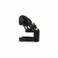 BLACK LABEL Kuisheidskooi Verstelbaar Zwart -Lingerie Setjes Verkoopwinkel cage de chastete ajustable noir