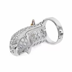 Kiotos Cock Cage Snake - Zilver -Lingerie Setjes Verkoopwinkel cock cage snake zilver ok