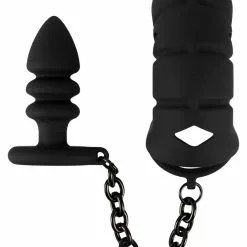 Black Velvets CockCage Met Buttplug -Lingerie Setjes Verkoopwinkel cockcage met buttplug 36