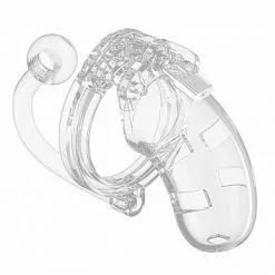 Shots - Mancage Cockcage Met Plug 10 - Transparant