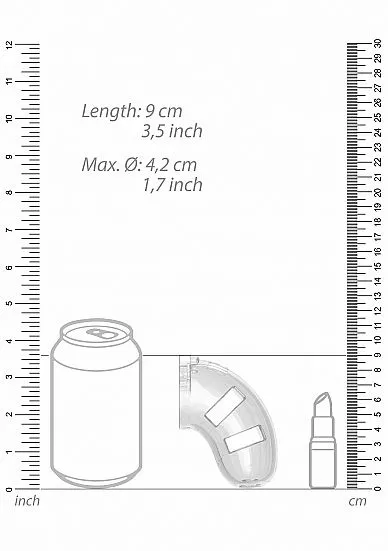 Shots - Mancage Cockcage Met Plug 10 - Transparant 6 Shots - Mancage Cockcage Met Plug 10 - Transparant - Afbeelding 6