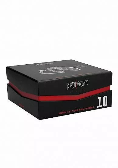 Shots - Mancage Cockcage Met Plug 10 - Transparant 3 Shots - Mancage Cockcage Met Plug 10 - Transparant - Afbeelding 3