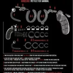 Shots - Mancage Cockcage Met Plug 11 - Transparant -Lingerie Setjes Verkoopwinkel cockcage met plug 11 transparant how2