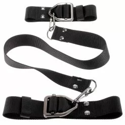 Sir Richard's Command Deluxe Cuff Set - Zwart 10 Sir Richard's Command Deluxe Cuff Set - Zwart -Lingerie Setjes Verkoopwinkel command deluxe cuff set zwart close