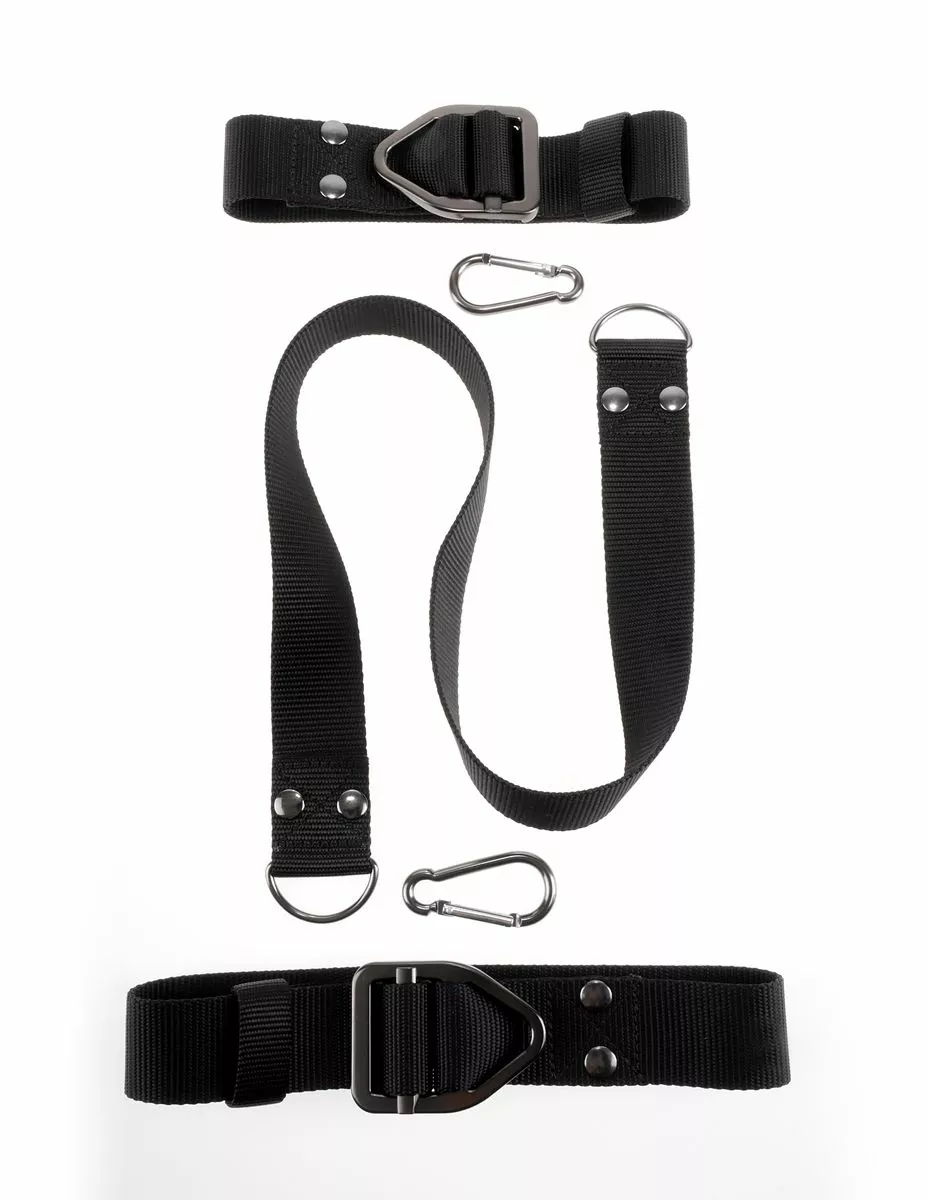 Sir Richard's Command Deluxe Cuff Set - Zwart 1 Sir Richard's Command Deluxe Cuff Set - Zwart