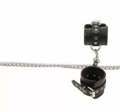 Zado Complete Leren Bondage Set - Zwart -Lingerie Setjes Verkoopwinkel complete leren bondage set zwart vb