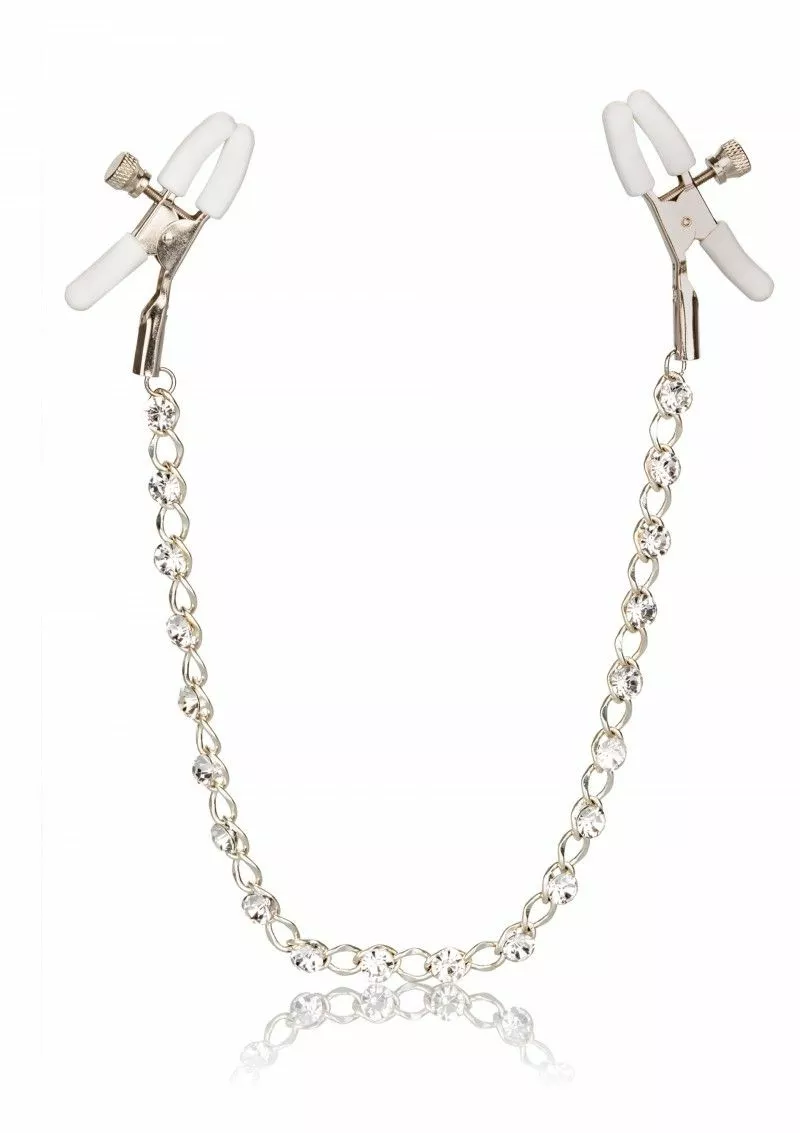 California Exotic Crystal Chain Nipple Clamps 1 California Exotic Crystal Chain Nipple Clamps