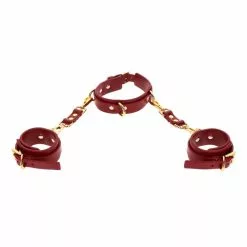 D-Ring Halsband Met Handboeien - Taboom -Lingerie Setjes Verkoopwinkel d ring halsband met handboeien taboom 4