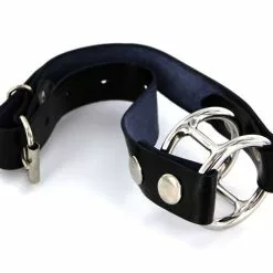 Kiotos Deep Throat Gag Met Leren Riem