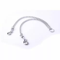 Spartan Steel Dikke Ketting Met Karabijnhaken Large