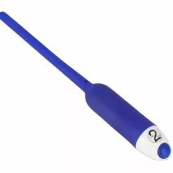 You2Toys Vibrerende Siliconen Holle Dilator - Blauw