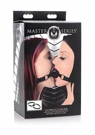 Master Series Dopplegänger Dubbele Ball Gag 2 Master Series Dopplegänger Dubbele Ball Gag - Afbeelding 2
