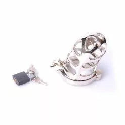 Spartan Steel Chastity Cage Kuisheidskooi