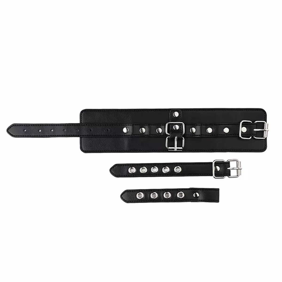 Esupplies Enkele Handboei Met Duimvergrendeling - Zwart 2 Esupplies Enkele Handboei Met Duimvergrendeling - Zwart - Afbeelding 2