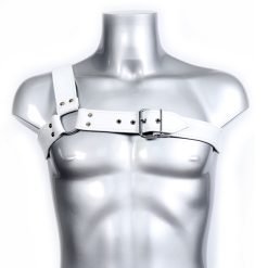 Esupplies MisterMitch Triangel Harnas - Wit - S (OP=OP)