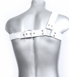 Esupplies MisterMitch Triangel Harnas - Wit - S (OP=OP) -Lingerie Setjes Verkoopwinkel es 00116 3