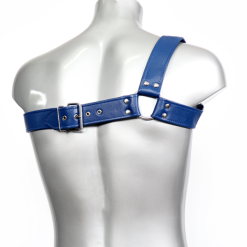 Esupplies MisterMitch Triangel Harnas - Blauw - S (OP=OP) -Lingerie Setjes Verkoopwinkel es 00117 3