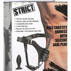 STRICT Extreme Kuisheidsgordel Met Anale Plug 5 STRICT Extreme Kuisheidsgordel Met Anale Plug -Lingerie Setjes Verkoopwinkel extreme kuisheidsgordel met anale plug 2