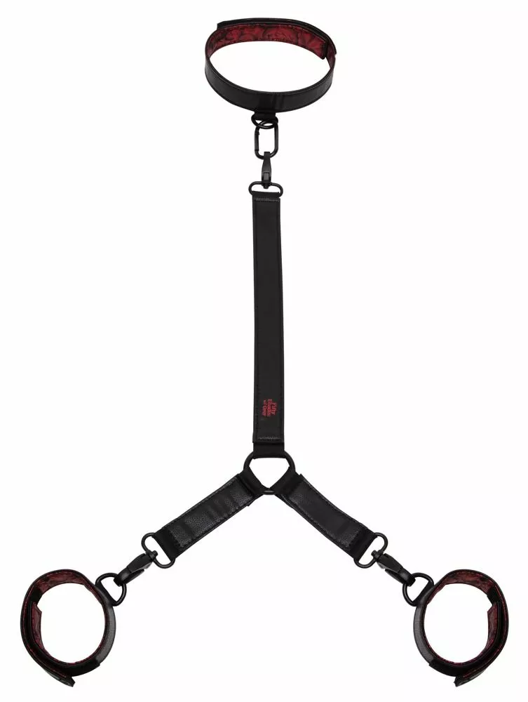 Fifty Shades Of Grey Sweet Anticipation Collar & Polsboeien - Rood (OP=OP) 4 Fifty Shades Of Grey Sweet Anticipation Collar & Polsboeien - Rood (OP=OP) - Afbeelding 4