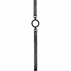 Ouch! Fluweelzachte Siliconen O-Ring - Zwart -Lingerie Setjes Verkoopwinkel fluweelzachte siliconen o ring zwart 7