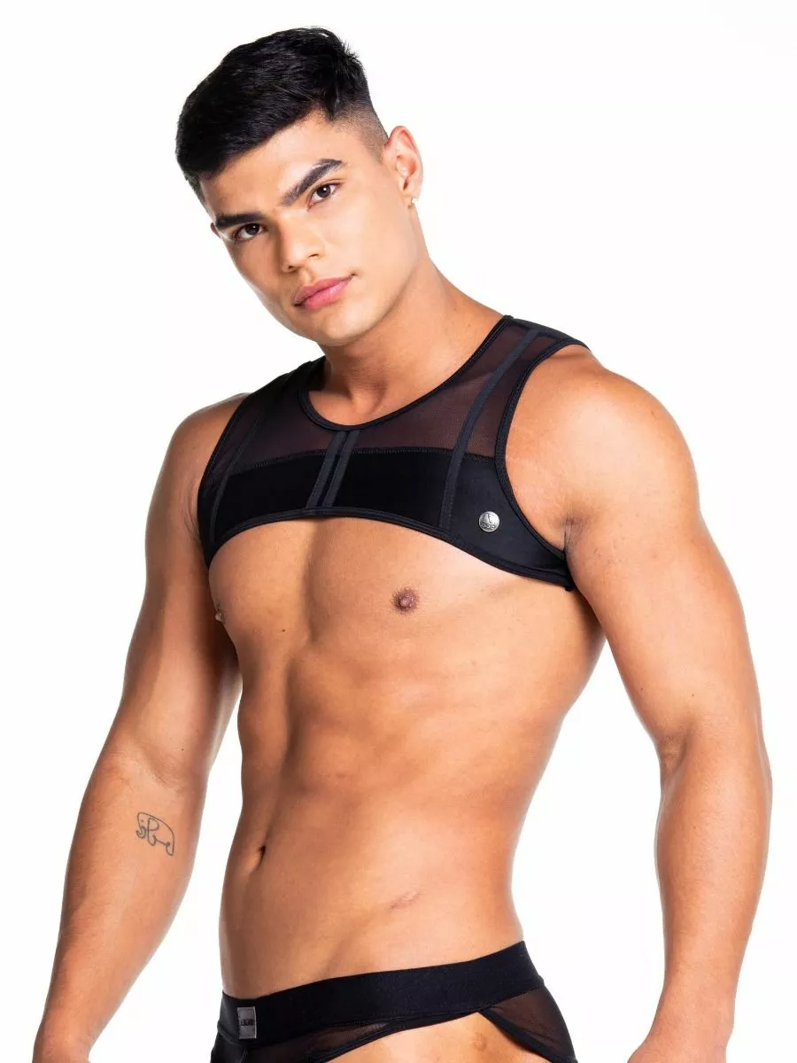 Gigo Harnas Skin - Zwart-M 4 Gigo Harnas Skin - Zwart-M - Afbeelding 4