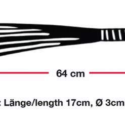 Bad Kitty Leren Flogger Met Glazen Dildo Handvat -Lingerie Setjes Verkoopwinkel glazen flogger5