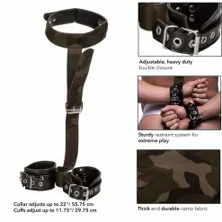 Colt Halsband Met Handboeien - Camouflage -Lingerie Setjes Verkoopwinkel halsband met handboeien camouflage how2 scaled