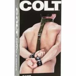 Colt Halsband Met Handboeien - Camouflage -Lingerie Setjes Verkoopwinkel halsband met handboeien camouflage verpakt scaled