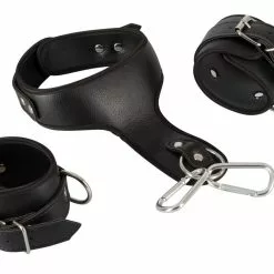 Fetish Collection Halsband Met Handboeien Van Kunstleer