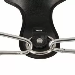 Fetish Collection Halsband Met Handboeien Van Kunstleer -Lingerie Setjes Verkoopwinkel halsband met handboeien van kunstleer haken