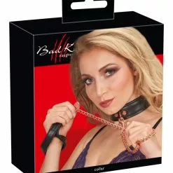 Halsband Met Rose Ketting Bad Kitty -Lingerie Setjes Verkoopwinkel halsband met rose ketting bad kitty verpakt