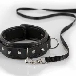 Bad Kitty Halsband Met Spikes En Ketting -Lingerie Setjes Verkoopwinkel halsband met spikes en ketting close