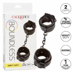 Calexotics Boundless Handboeien Boundless - Zwart -Lingerie Setjes Verkoopwinkel handboeien boundless zwart voor