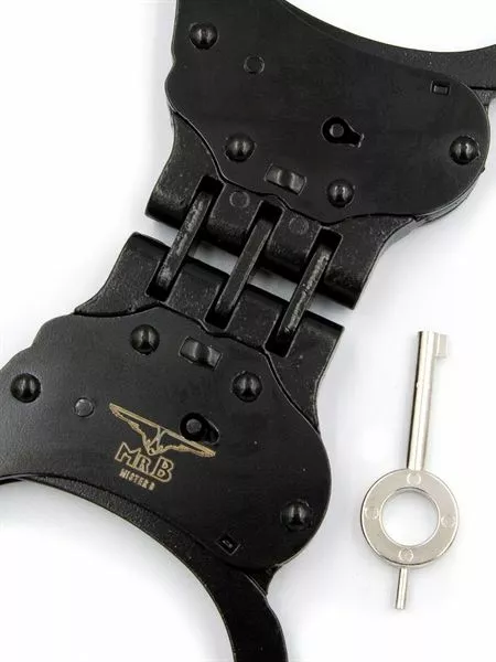 Handboeien Manchet Scharnierend - Mister B 2 Handboeien Manchet Scharnierend - Mister B - Afbeelding 2