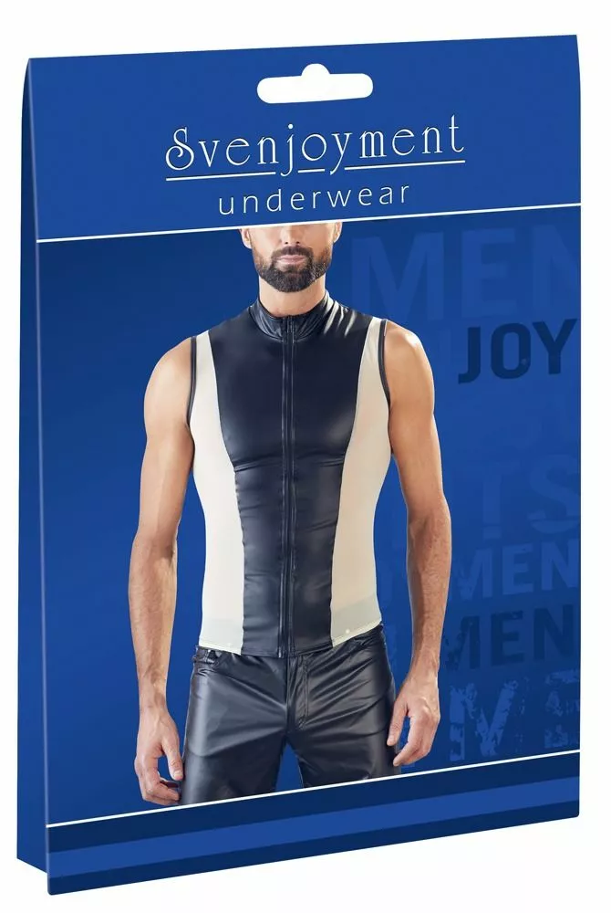 Svenjoyment Underwear Herenshirt Met Rits-S 1 Svenjoyment Underwear Herenshirt Met Rits-S