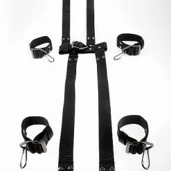 Pipedream Hogtie En Collar Bondage Set - Zwart